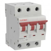 Автоматический выключатель DKC YON max MD63N 25A тип C 3P (автомат электрический)