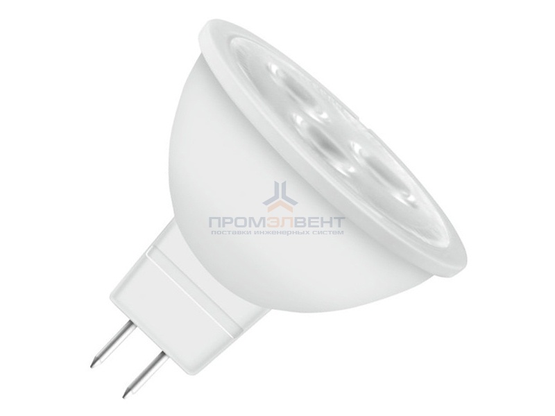 Лампа светодиодная Osram LED ST MR16 50 4,2W/830 110° 220V 350lm GU5.3