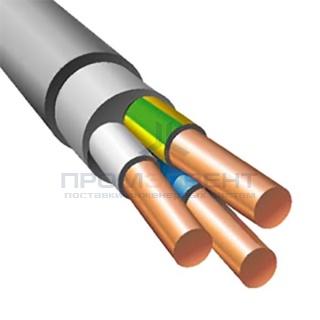 Кабель силовой NYMнг(A)-LS 3х4 0,66кВ ГОСТ IEC 60227-4-2011 (Севкабель)