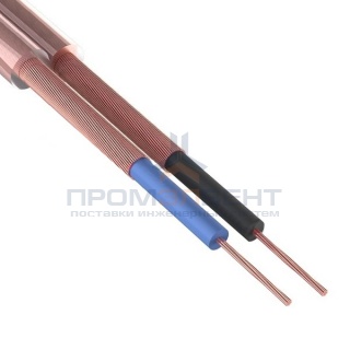 Кабель ШГЭС-2 CU Rexant SILICON плоский прозрачный