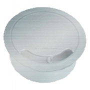 Кабельный вывод Simon Connect для стола или фальш-пола d102 (громмет) алюминий