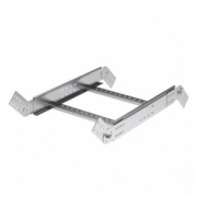 Угол вертикальный шарнирный 80х600 универсальный, цинк-ламельный