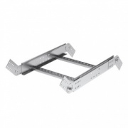 Угол вертикальный шарнирный 100х200 универсальный, цинк-ламельный