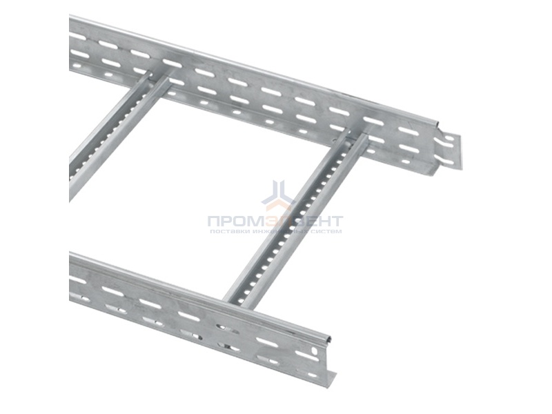 Лоток лестничный 80х600х3000 ИЭК толщина лонжерона 1,2мм