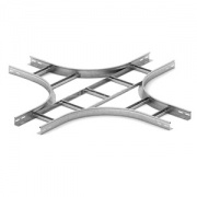 Крестообразный разветвитель для лестничного лотка НЛО 200х80х3000 OSTEC