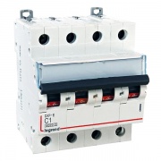 Автоматический выключатель Legrand DX3-E C1 4П 6000/6kA (автомат)