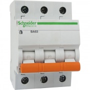 Автоматический выключатель Schneider Electric ВА63 3п 25A C 4,5 кА (автомат)