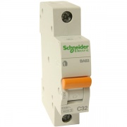 Автоматический выключатель Schneider Electric ВА63 1п 10A C 4,5 кА (автомат)