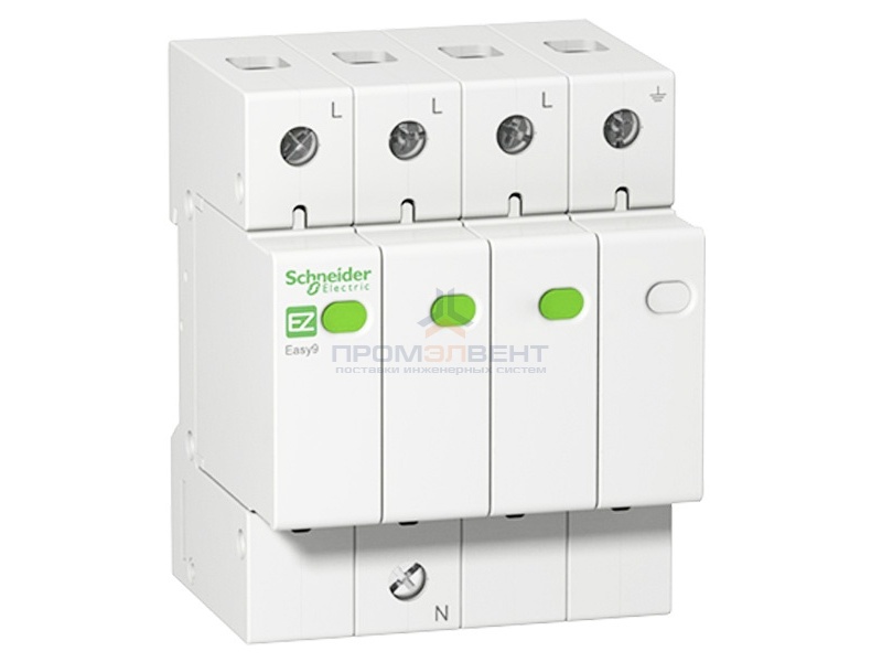 Ограничитель перенапряжение (УЗИП) EASY9 3П+Н 45кА 400В Schneider Electric