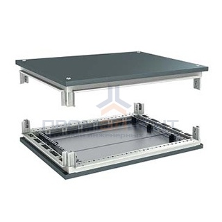 Комплект, крыша и основание, для шкафов CQE, 400х1200 мм