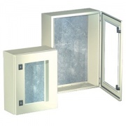 Навесной шкаф CE, с прозрачной дверью, 800 x 600 x 300мм, IP55