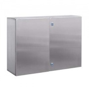 Навесной шкаф CE из нержавеющей стали (AISI 304), двухдверный, 800 x 1000 x 300мм, без фланца