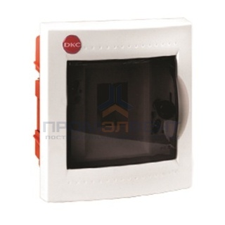 Щиток встраив. с дверцей 4 мод.,IP 41, белый