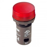 Лампа ABB CL2-523R красная со встроенным светодиодом 230В AC