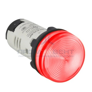 Сигнальная лампа Schneider Electric XB7EV04BP 22мм 24В красная