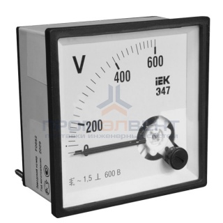 Вольтметр Э47 600В кл. точн. 1,5 96х96мм